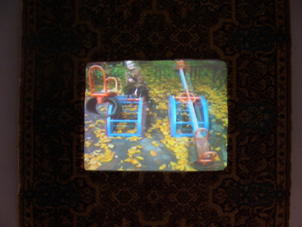 "My eastern journal". videoinstallation. 2010